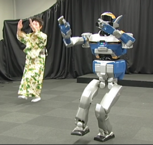 二足歩行ロボットによる人の舞踊動作の再現