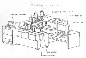 図4　富士通ディスクオートハンドラ応用