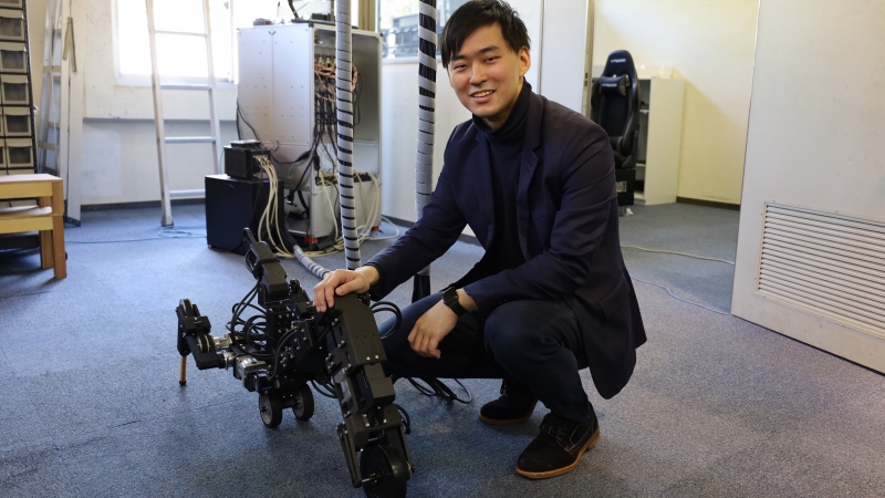 [気鋭のロボット研究者vol.29]既存のロボットにとらわれない独自構造【後編】／広島大学　村松久圭助教